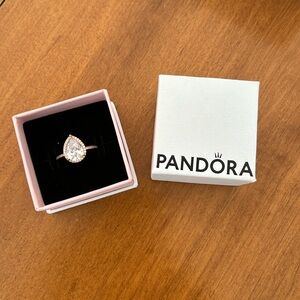 Rose Gold Pandora Ring